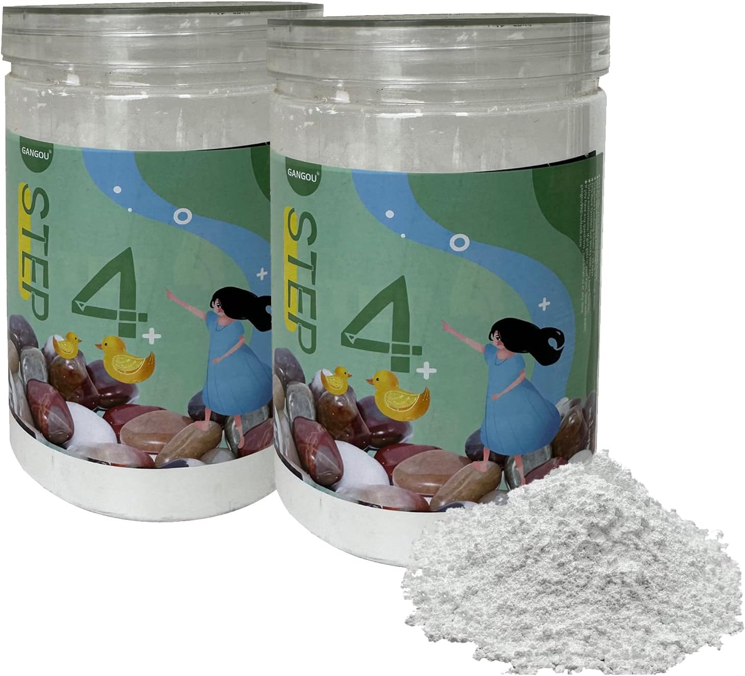 4 lbs Rock Tumbler Grit Step 4 - Polish 1500 Fine Aluminum Oxide for Tumbling Stones, Works With Any Rock Polisher, Stone Polisher