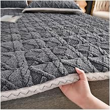 Tufted Japanese Futon Mattress Super Soft Floor Sleeping Pad, Space-Saving Floor Mattress for Camping and Guest,Soft Plush Mattress Topper for Single/Twin/Queen/King Bed,C,90x200cm/35x79in
