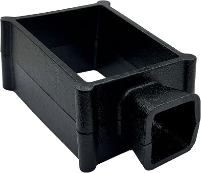 6.35"*3.82"*2.36" Split-Type cast Iron Sand Mold Frame for Sand Casting Such as Jewelry Metal Casting Tools, Replication of Metal Crafts, etc.