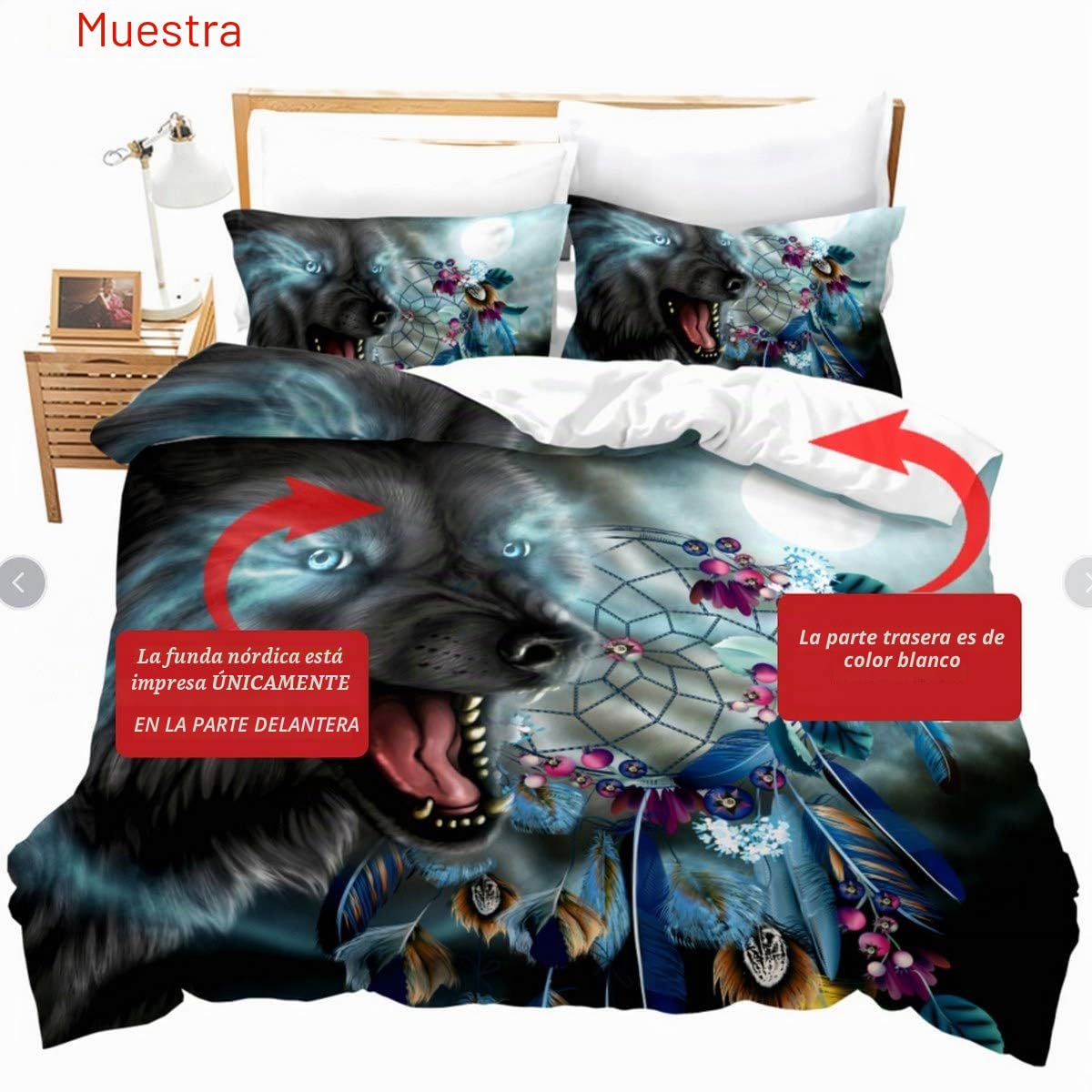 Ancla Décor - Juego de cama de 200 x 200 cm, diseño náutico, juego de funda nórdica La Mer Côtera, funda de edredón transpirable, mar aventura, azul y blanco