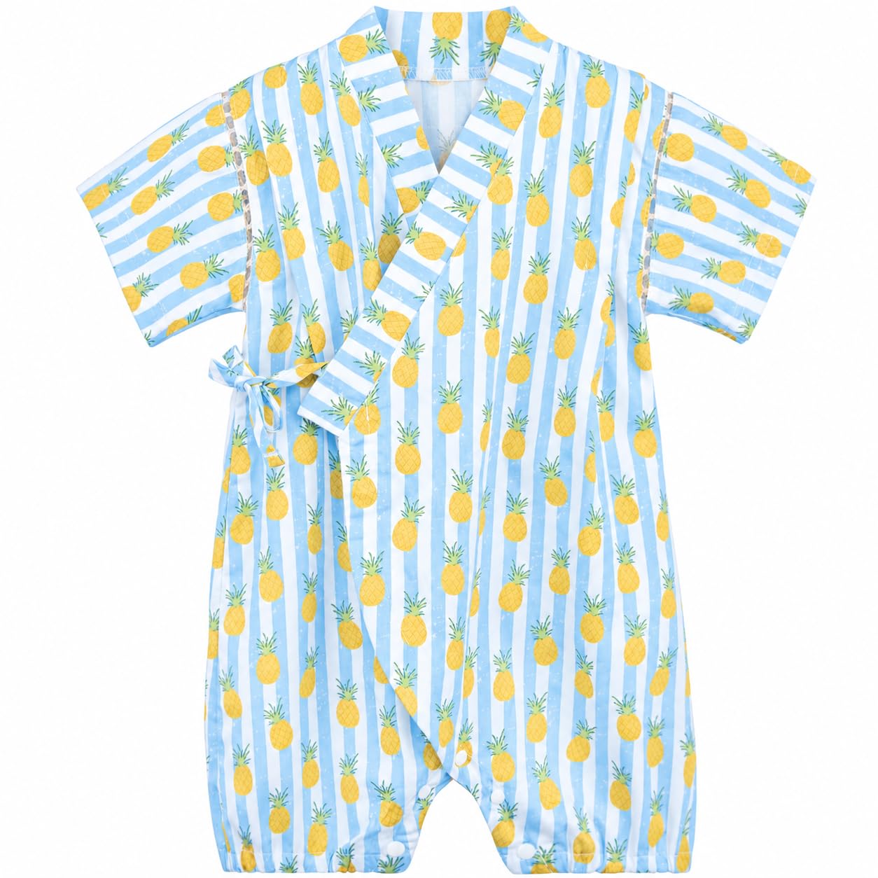 Baby Japanese Kimono Robe Cotton Infant Comfy Loose Romper