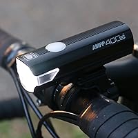 Vista 5 de CATEYE AMPP & ViZ - Kit combinado de luces para bicicleta recargables USB – IPX4 impermeable de alto lumen AMPP Opticube™ LED y luz de seguridad