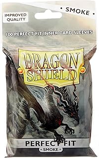 Arcane Tinman Sleeves: Dragon Shield Perfect Fit (100) One Size Smoke)
