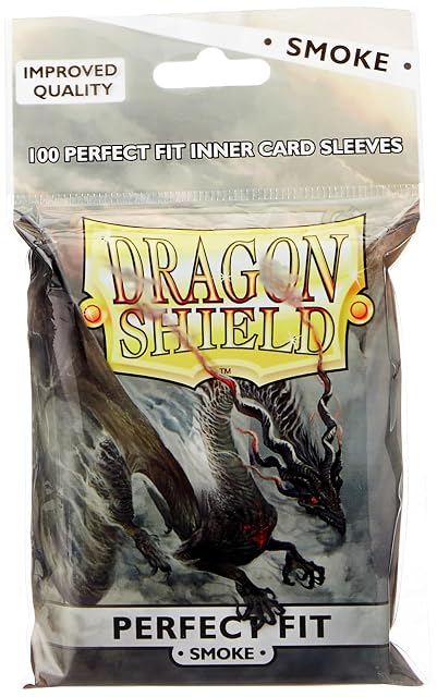 Arcane Tinman ART13023 AT-13023 Dragon Shield Standard Sleeves 100pk-Smoke, Smoke, One Size