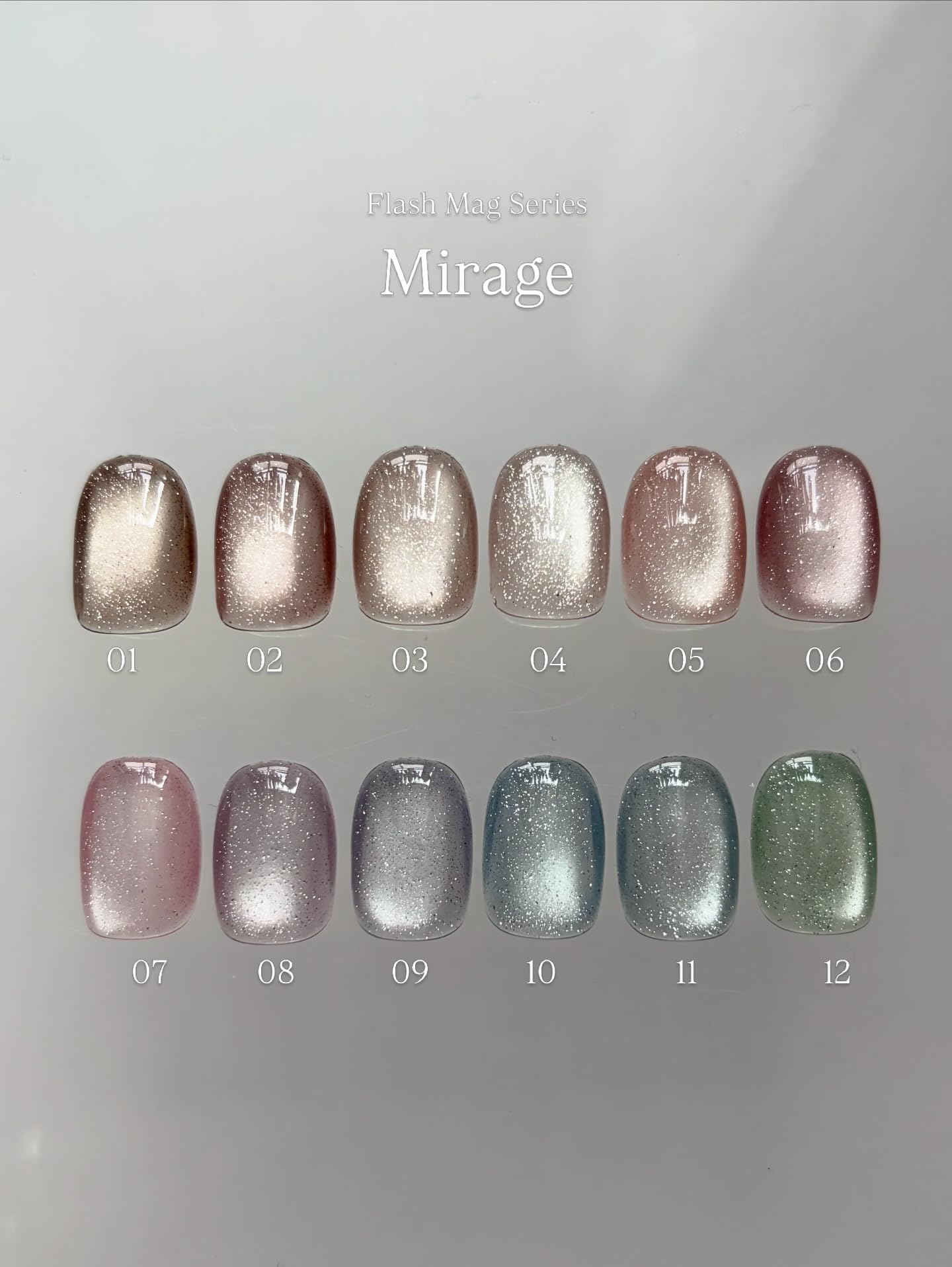 irogel イロジェル ネイルタウン ポリッシュタイプ フラッシュマグシリーズ 約5ml (04 Mirage) - 5