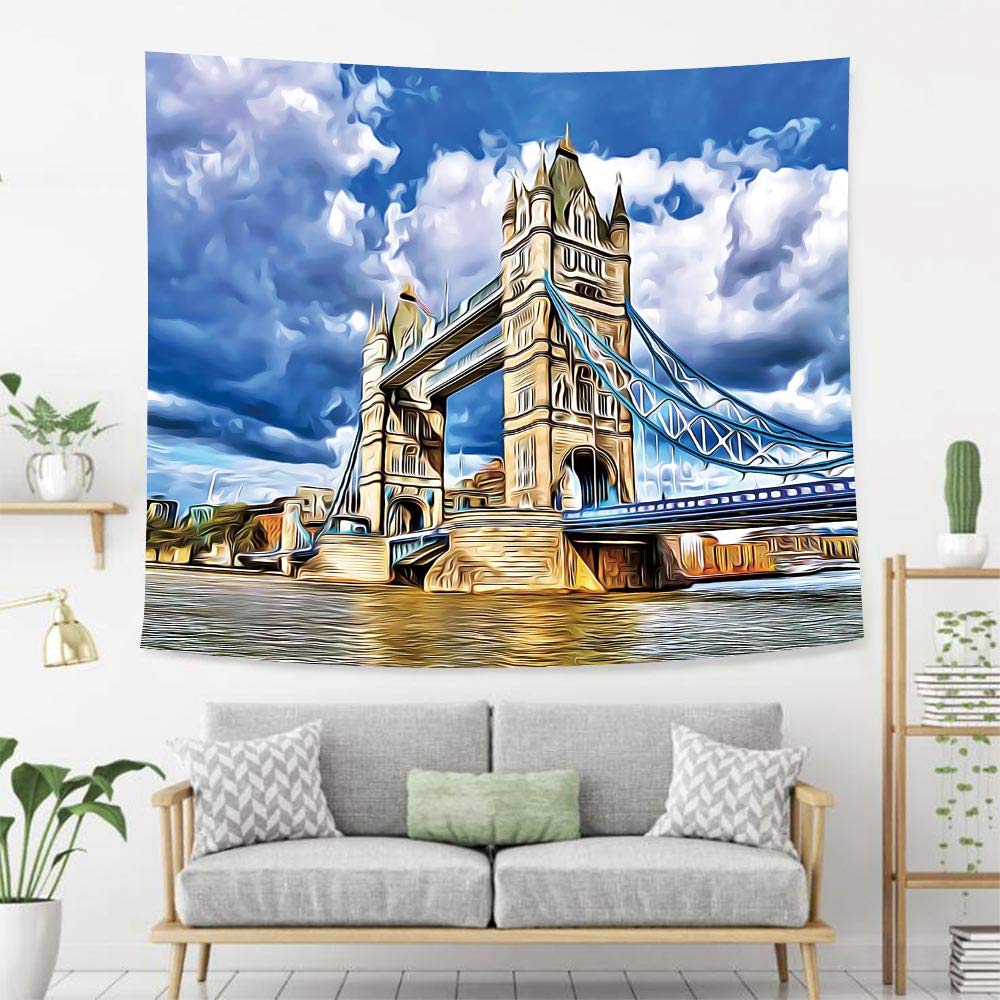 原画#3506　ロンドン　イギリス　水彩画　ドローイング　インテリア　アート　絵 原画#3506 ロンドン イギリス 水彩画 ドローイング インテリア