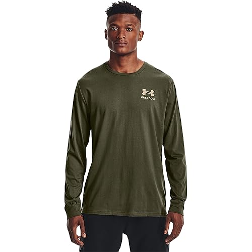 Under Armour Men's New Freedom Flag Long Sleeve T-Shirt