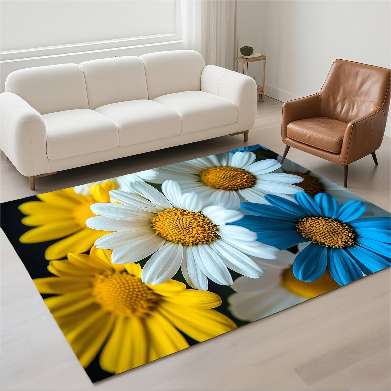 Tapis résistant jaune imperméable et antidérapant pour protéger les sols du couloir