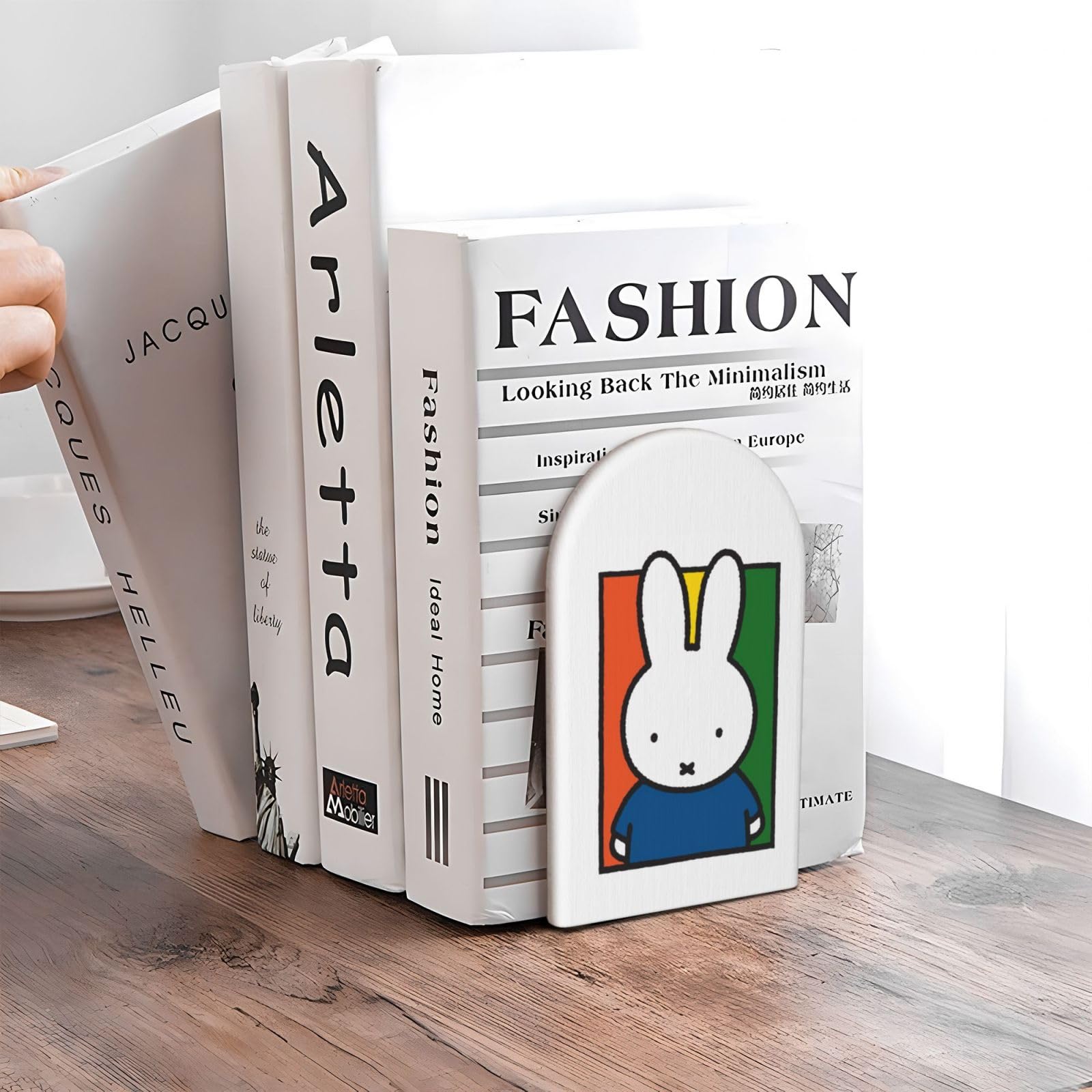 Amazon.co.jp: 本立て Miffy ミッフィー ブックスタンド ブックエンド