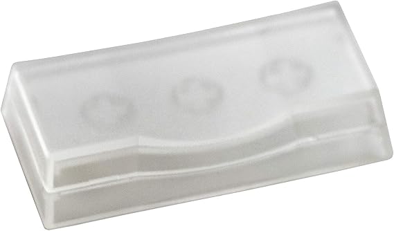 X-keys Keycap Cherry MX Compatible (2x1,Wide, Transparent, 10 Pack)