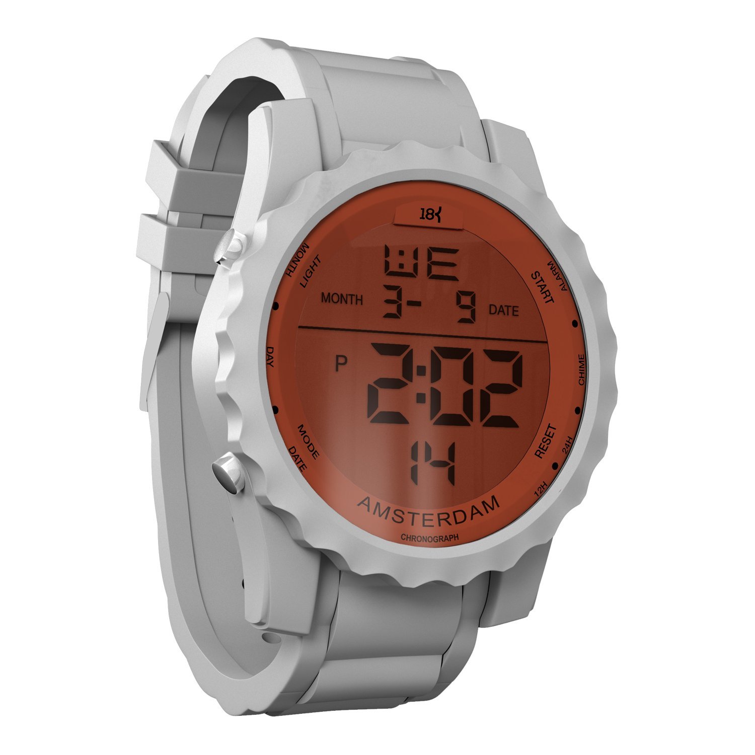 18k Watch Chronograph Mens Watch The Amsterdam