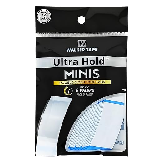 Walker Tape Ultra Hold Mini Tabs - High-quality wig tape for secure bonding