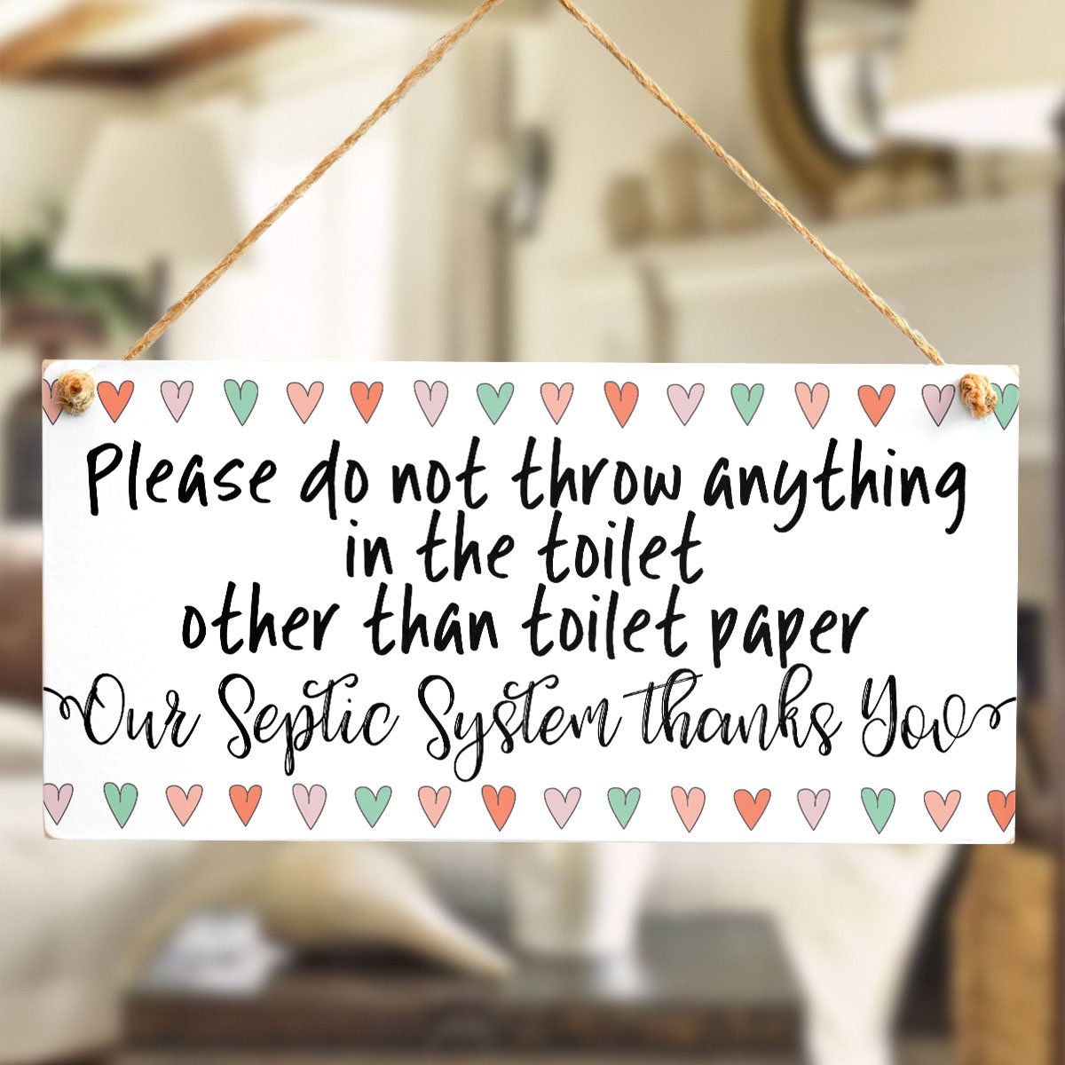 Buy Please do not Throw Anything in The Toilet Other Than Toilet Paper