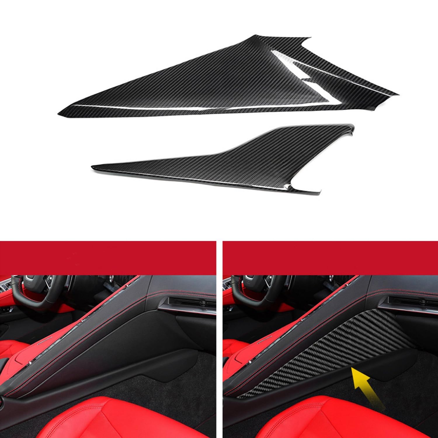 c8コルベット　カーボン内装パーツ c8コルベット カーボン内装パーツ Amazon.co.jp: 内装パーツ シボレー