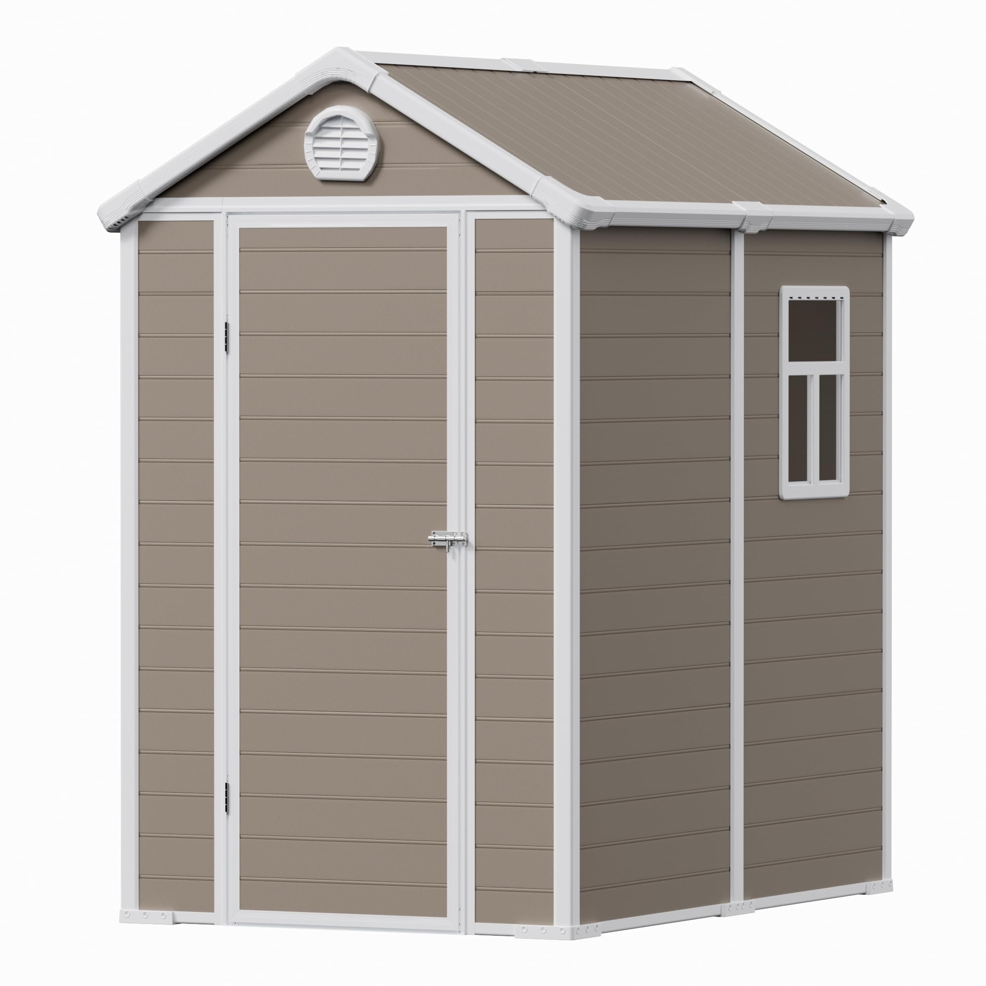 Amazon.com : NOVIRE 6x4.5 FT Plastic Sheds & Outdoor Storage, UV