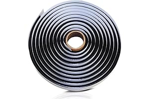 15 FT Long, Black Butyl Seal Tape For Windows, Headlamps, Doors, and Windshields