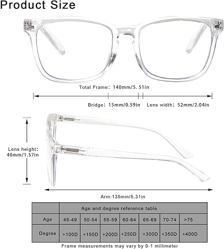 Miniatura 3 de SIGVAN Gafas progresivas multifocales para computadora para mujeres y hombres, lentes de lectura con bloqueo de luz azul, lectores de bisagra de