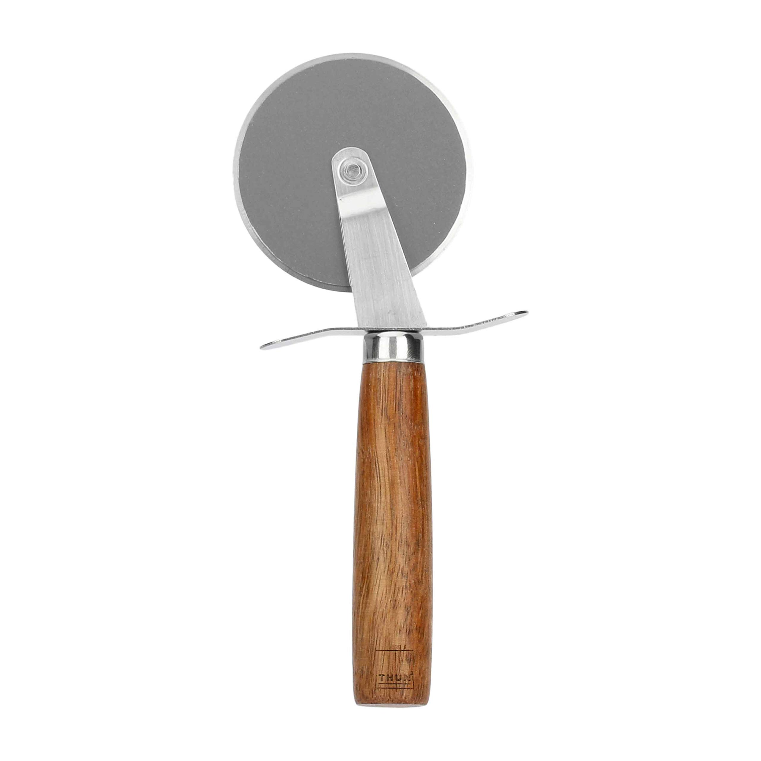 Tagliapizza Country THUN Con Farfalla - Acciaio Inossidabile E Gres Decorato - Foto 5