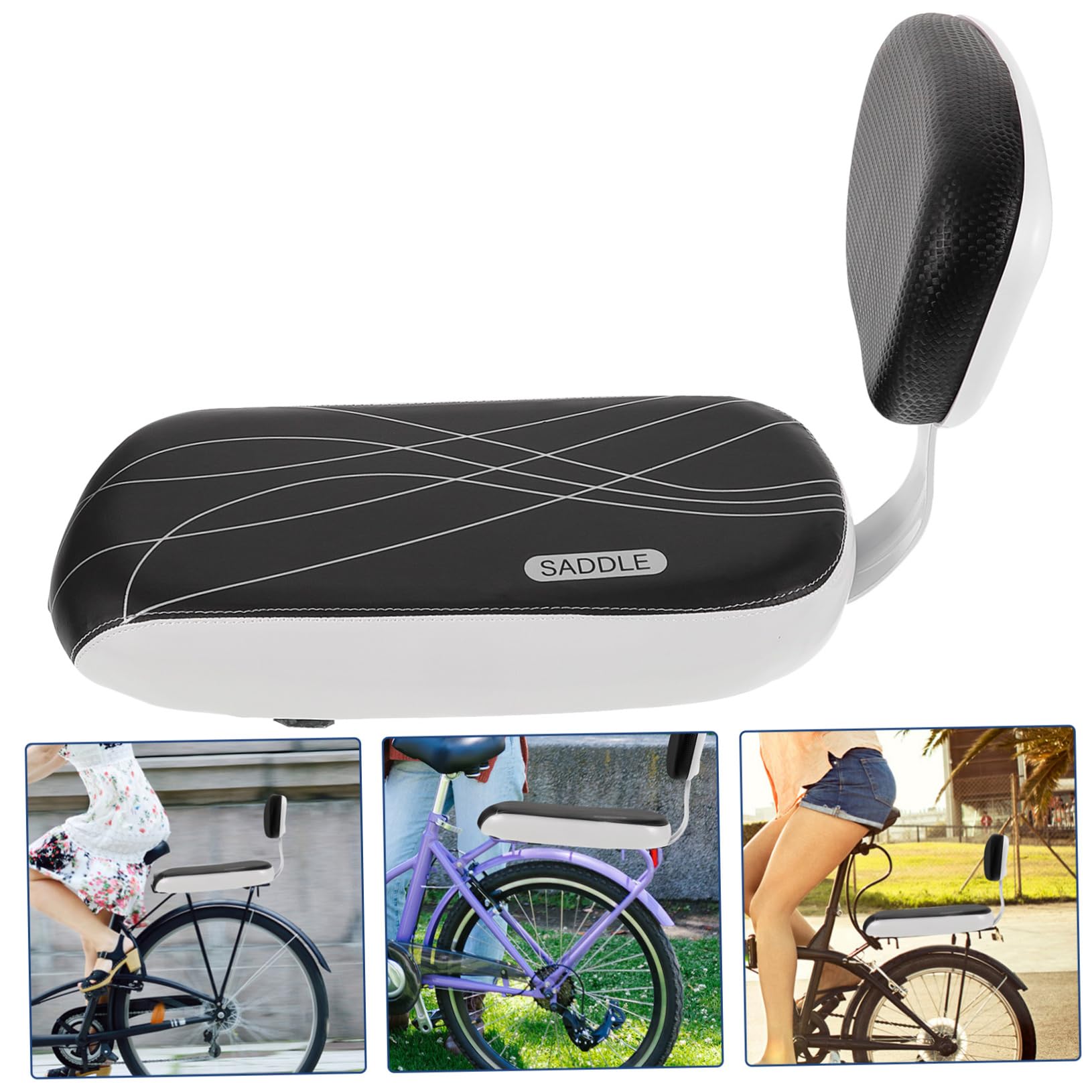 INOOMP Rear Bicycle Rack Mat Bike Rear Seats Accessories Backseat Cushion for Bicycles