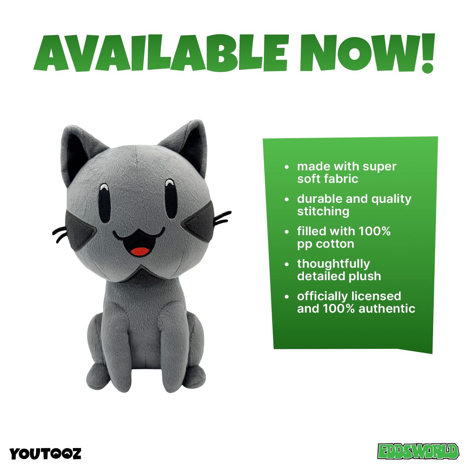 Youtooz Eddsworld - Peluche Ringo, 23 cm | Da collezione, dalla collezione Eddsworld