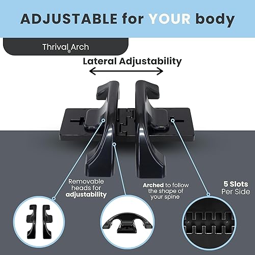 Miniatura 3 de Thrival Estirador de espalda de arco  Herramienta de liberación muscular Psoas especializada para flexor de cadera, espalda, glúteos, íaco y cuello