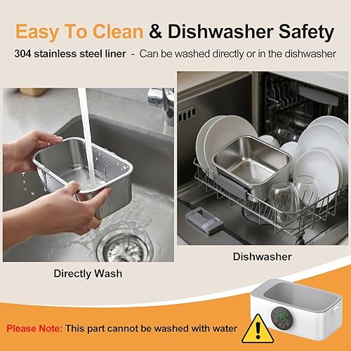 Miniatura 7 de Fiambrera eléctrica prémium con doble modo de calefacción