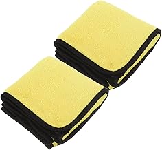 Anneome 2 Pçs Toalha De Lavagem De Carro Toalhas De Microfibra Automotivas Panos De Limpeza De Microfibra Pano De Limpeza De Carro De Microfibra Multiuso Toalha De Pano Acessório De