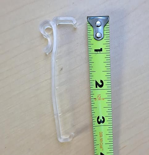 Miniatura 2 de Clip de cenefa para madera, madera sintética, persianas venecianas (clip de 3 14 pulgadas)