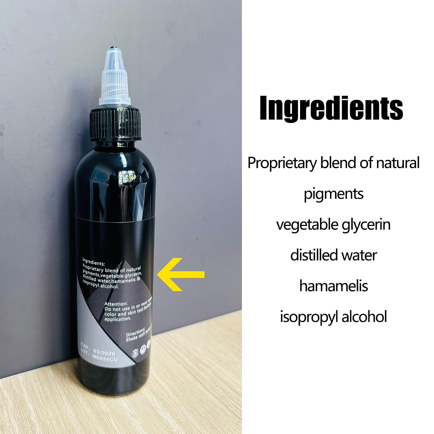 Mummy USA Custom Tattoo Ink Greywash Set,5 Bottles(4oz Each),Evenly Long Lasting Vibrant and Bright, No Irritation(4oz)