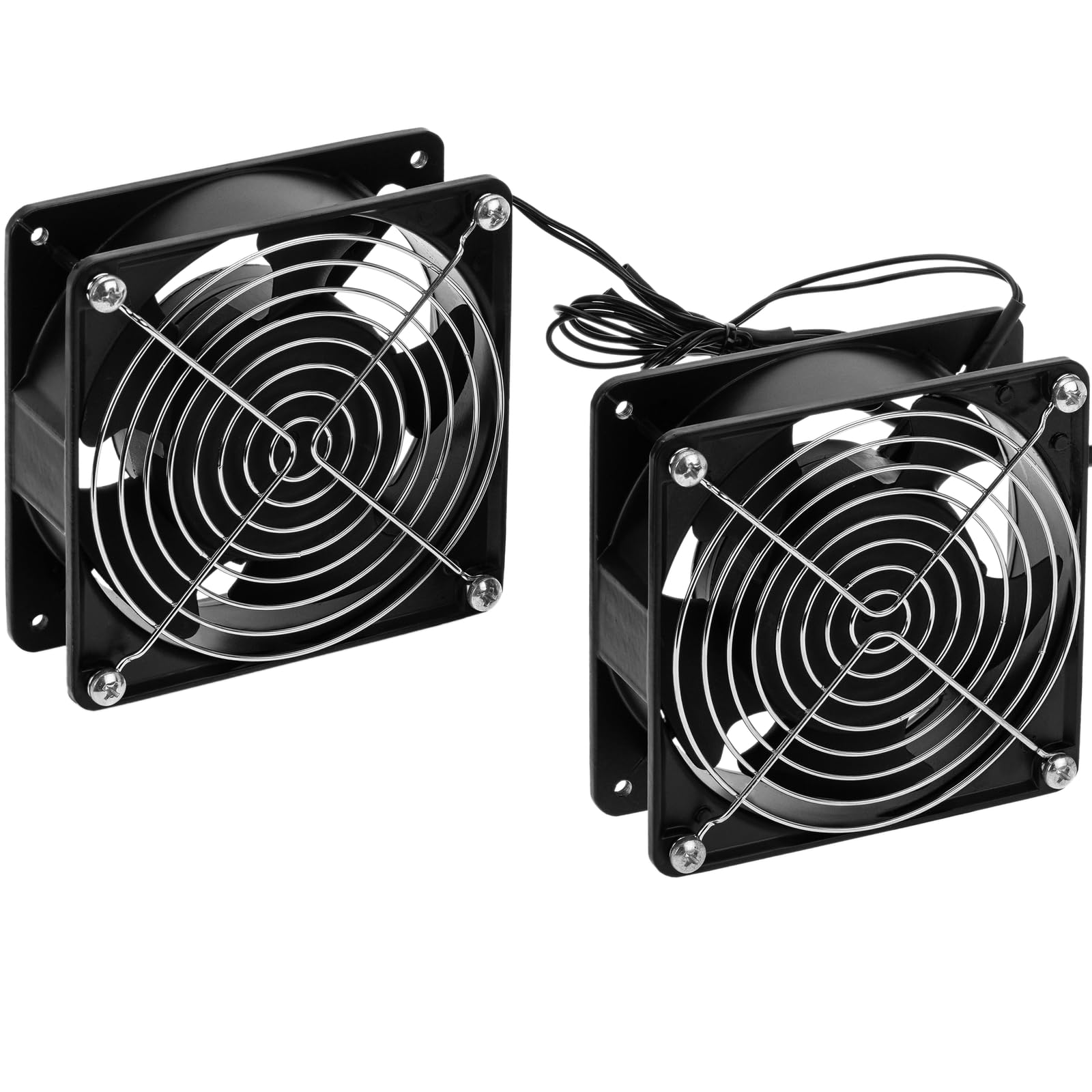 RackMatic - Ventiladores de Techo para Armario Rack 19" de 2 x 120mm 220VAC