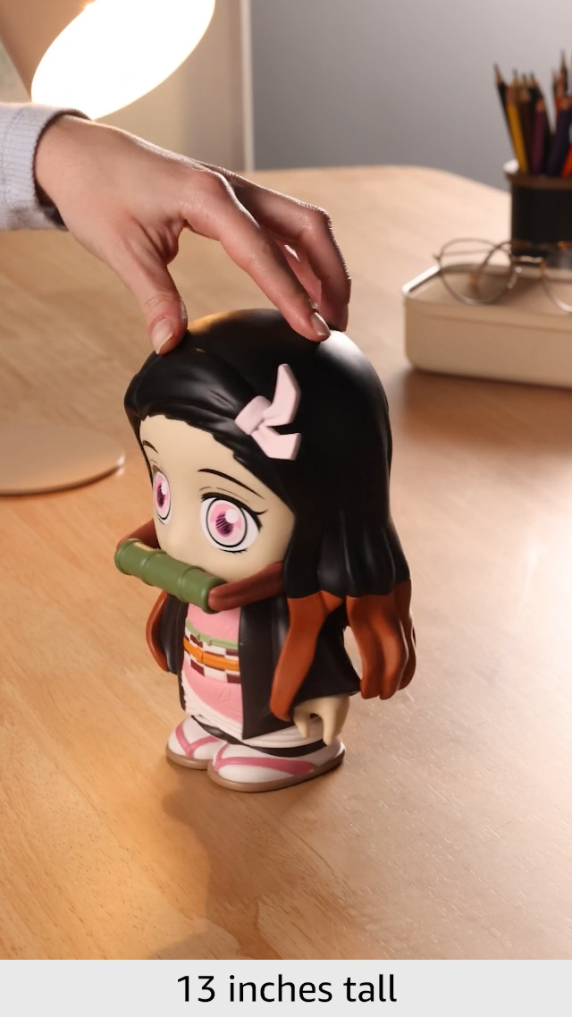 Amazon.com: Demon Slayer Nezuko Decorative Coin Bank, 8.5 in