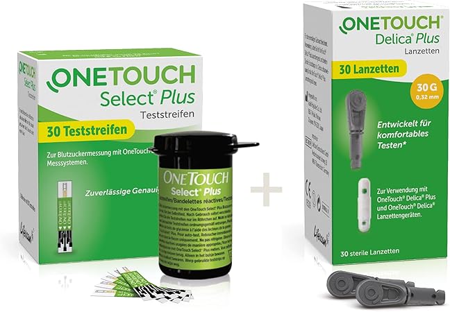 One Touch Select Plus Teststreifen 200 Stück www.amazon.de