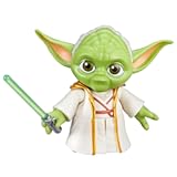 Star Wars&colon; Young Jedi Adventures Yoda Action Figure&comma; 3-Inch-Tall Toys&comma; Preschool Toys for 3 Year Old Boys & Girls