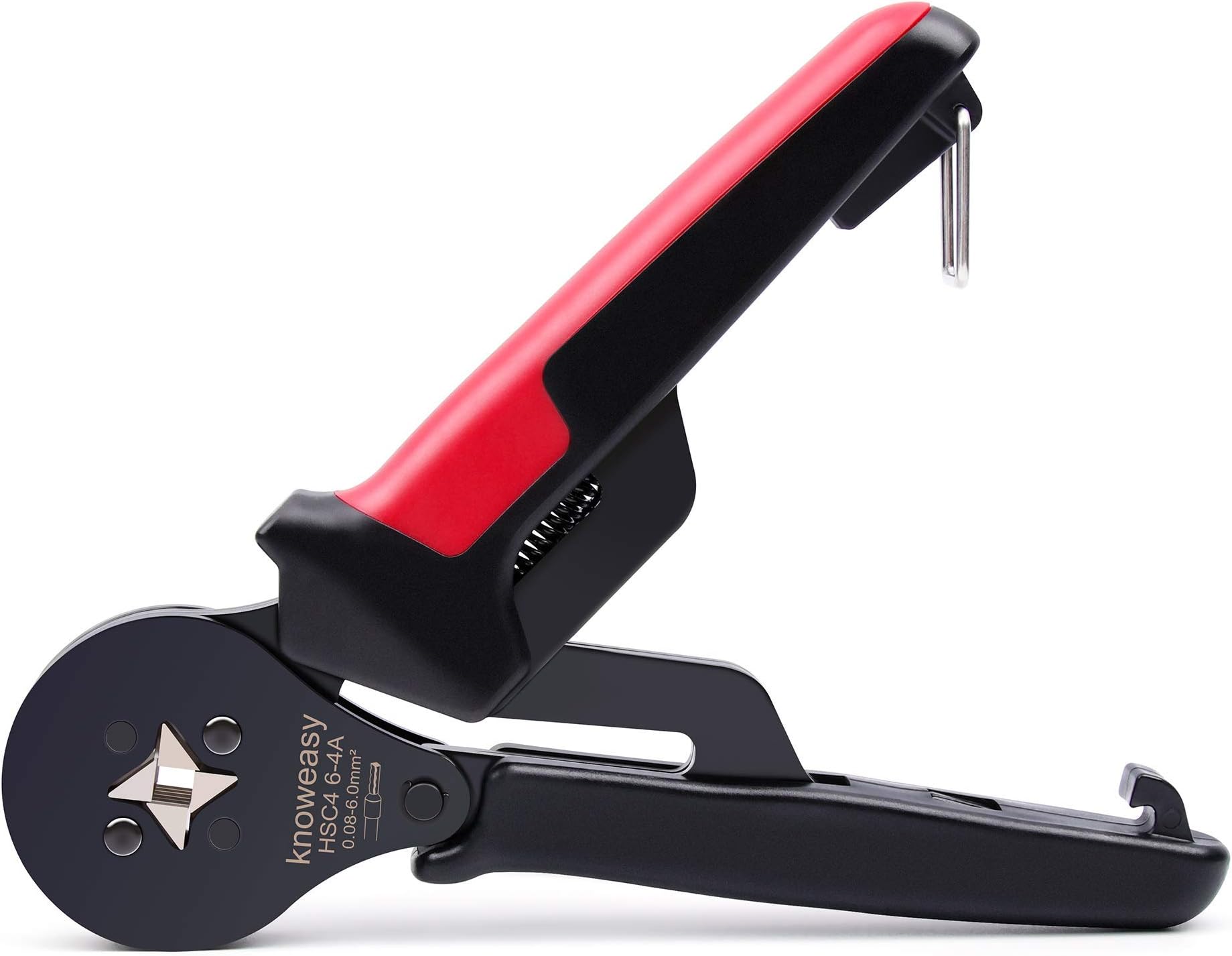 Knoweasy Ferrule Crimping Tool, Mini Ferrule Crimp Tool for 0.08-6.0mm²/AWG28-10, Professional Wire Ferrule Crimper for Electrical Terminals, Handheld Crimping Pliers for Precise Crimping