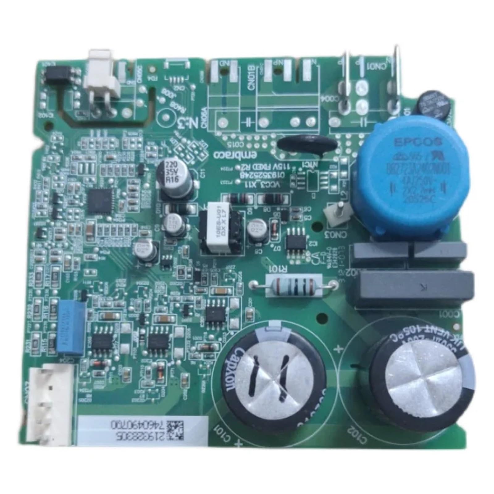 Embraco Vcc3 1156 Refrigerator Inverter Compressor Driver Board 0193525048 115v