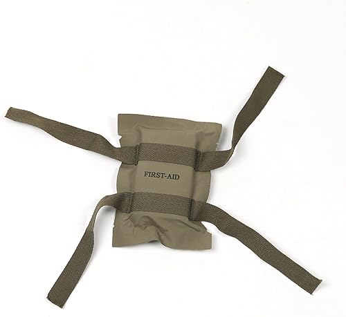 Miniatura 4 de WW2 US Airborne Paracaídas Primeros Auxilios Bolsa Bolsa M1C Casco Paracaidista