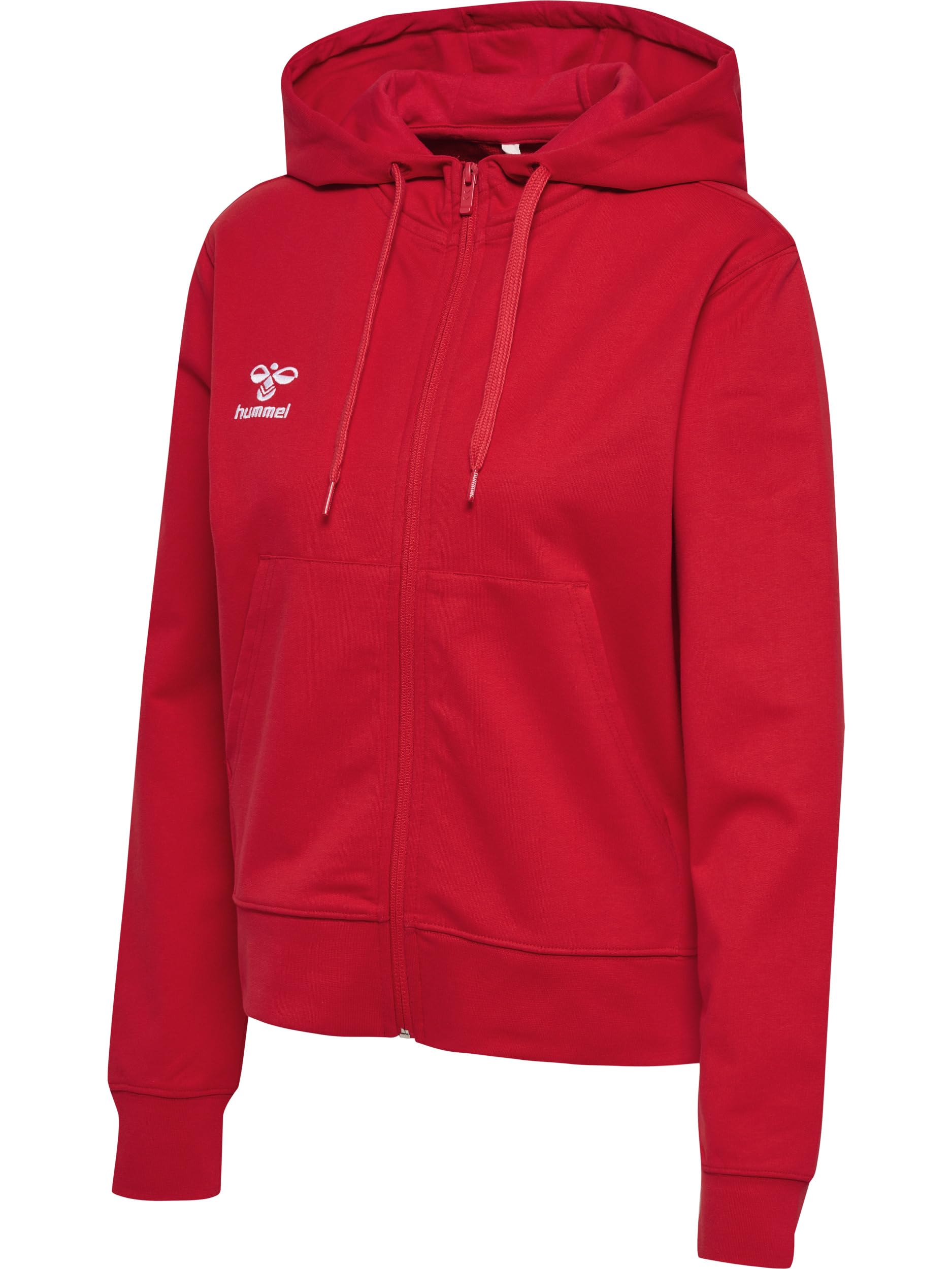 hummel hmlGO 2.0 Zip Women's Hoodie True Red