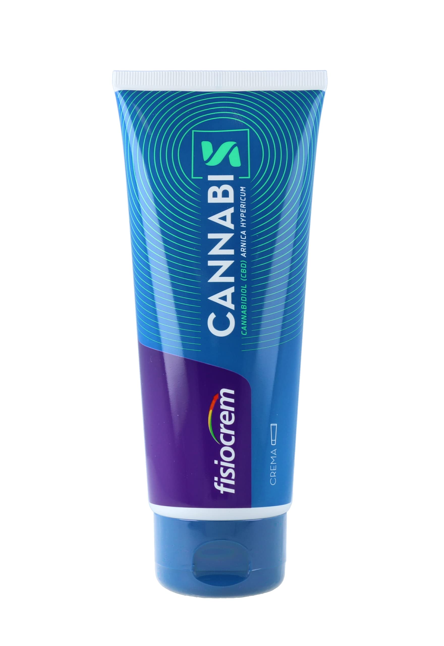 FISIOCREM Pack 2x Fisiocrem Cannabis 200 ml | Alivio y bienestar | Cannabidiol, Árnica y Hypericum | Crema tópica con efecto calmante y relajante para una sensación de alivio y bienestar en la piel