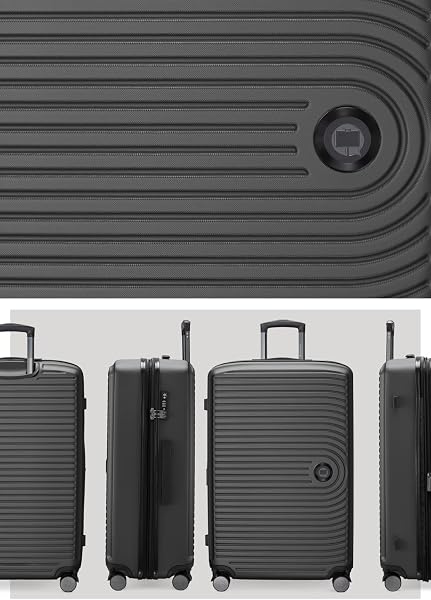 Hauptstadtkoffer - Mitte - Grande Valise Rigide, Trolley, Valise, TSA, 4 roulettes, Bagage en soute avec Extension de Volume de 8 cm, 77 cm, 130 litres, Graphites - 5