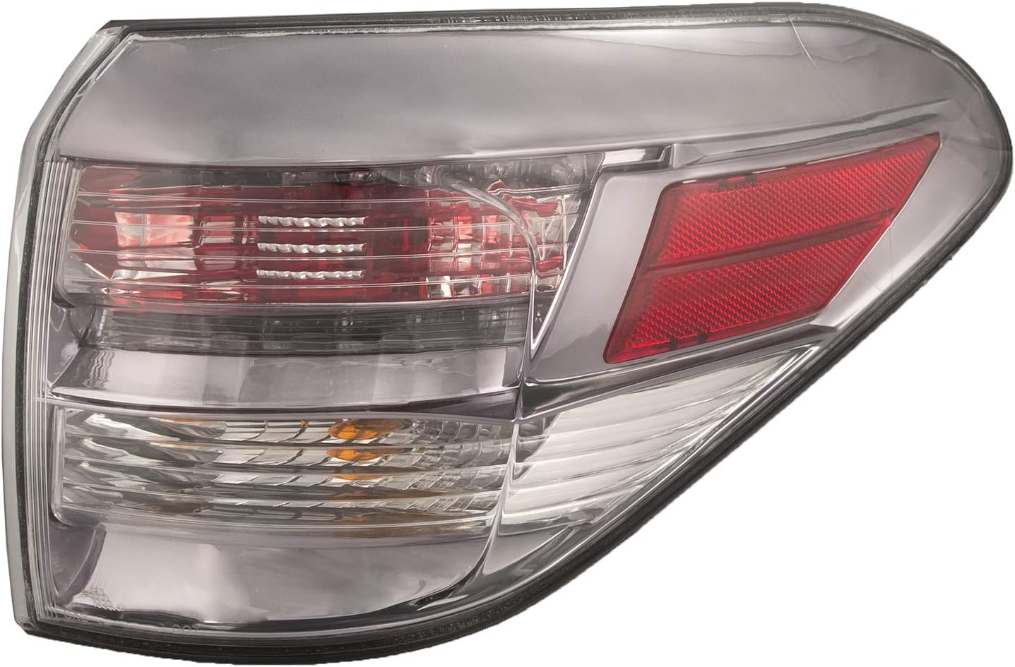 HEADLIGHTSDEPOT Tail Light Right Passenger Body Mounted Canada Built Compatible With 2010-2012 Lexus RX350