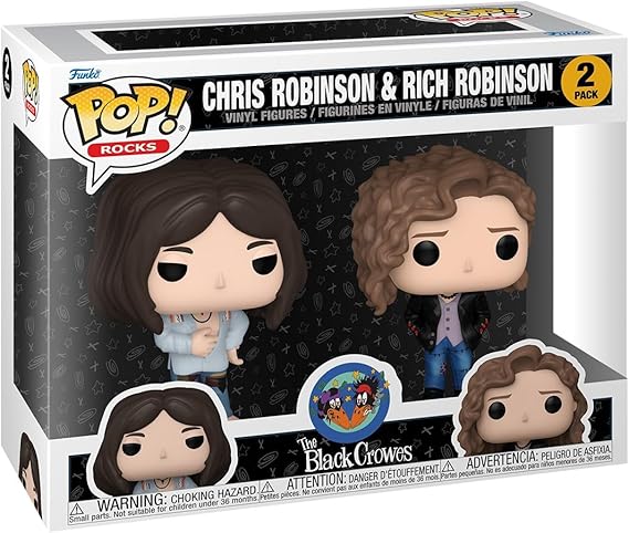 Funko Pop! Rocks: The Black Crowes 2PK - Chris Robinson - Figura de Vinilo Coleccionable - Idea de Regalo - Mercancia Oficial - Juguetes para Niños y Adultos - Music Fans oferta Amazon