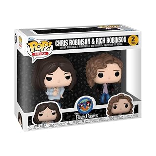 Funko Pop! Rocks: The Black Crowes 2 Pack – Chris Robinson - Les Beatles, Paul McCartney, John Lennon, RIngo Starr, George Harrison