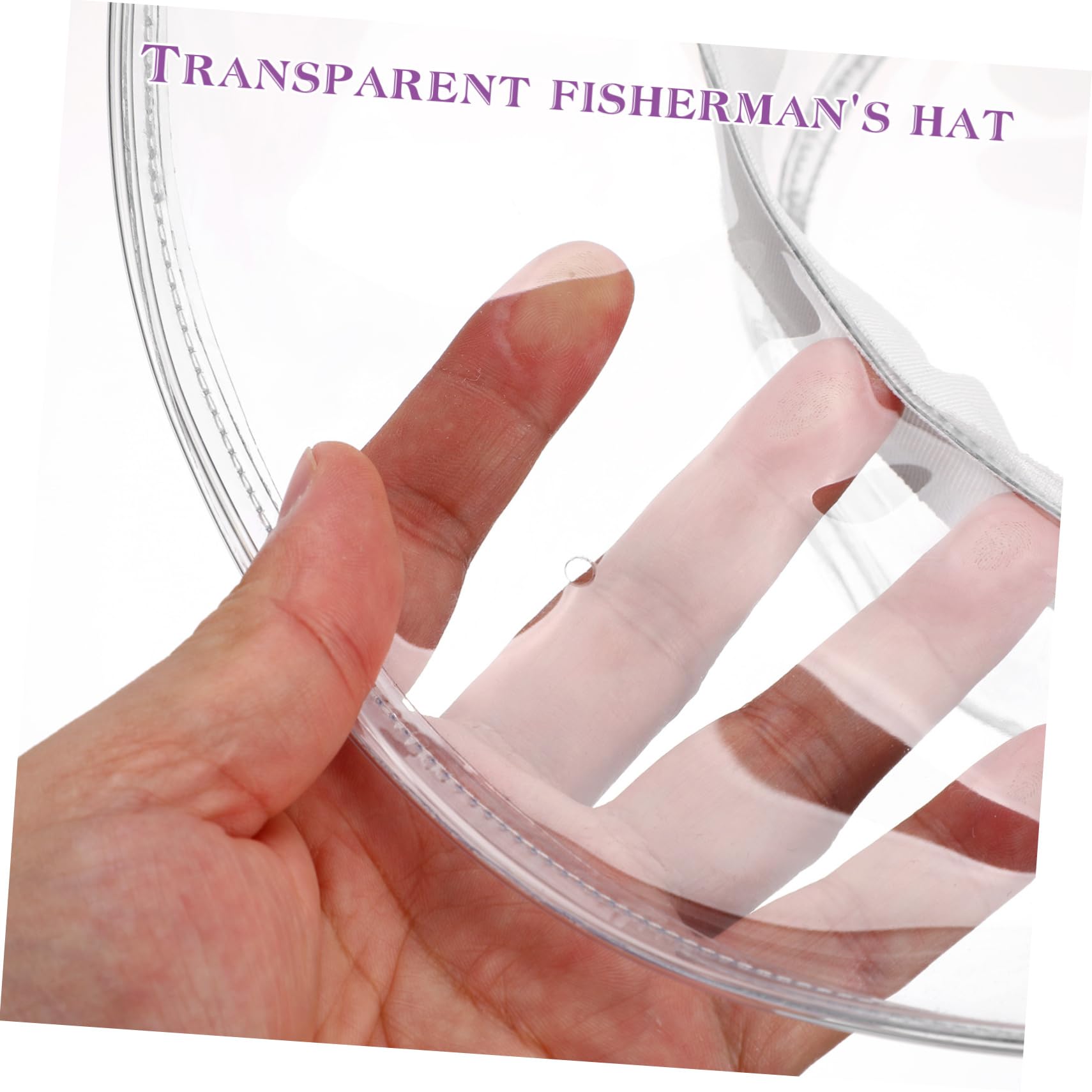 ULTECHNOVO Cappello da Trasparente Cappello Unisex per Spiaggia Ciclismo e Escursionismo Protezione e Pioggia Accessorio Outdoor per Uomo e