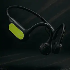 Fone Premium Condução Óssea Bluetooth, Open-Ear, IPX7, 15H Bateria, Esportivo, Leve, Com Microfone, Marca VARENZIA