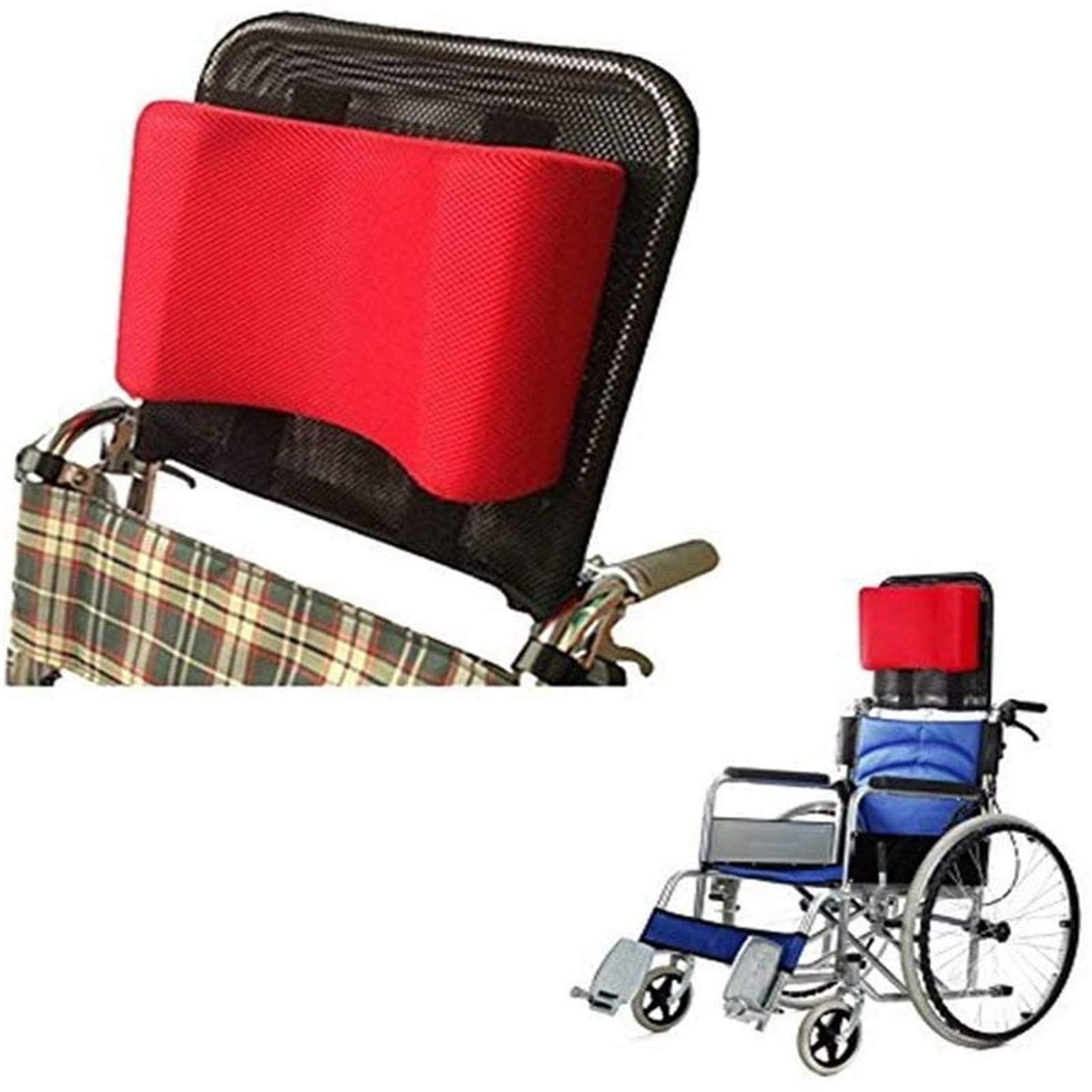 Soporte Acolchado Para El Cuello De Silla De Ruedas, Cojín Para Reposacabezas Portátil Para La Cabeza Acolchado Reposacabezas Sillón Ajustable Reposacabezas Soporte Para El Cuello Para Accesorios Par