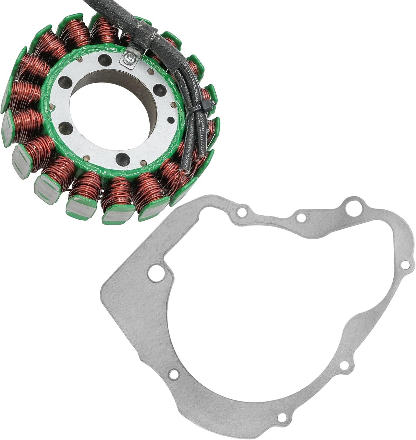 Caltric Stator and Gasket Compatible With Yamaha V Star 250 XV250 2008 2009 2010 2011 2012-2020