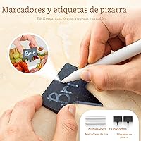 Vista 4 de SMIRLY Charcutería - Juego de tablas de queso de bambú grande para servir, regalos de inauguración de la casa para el nuevo hogar, boda, despedida