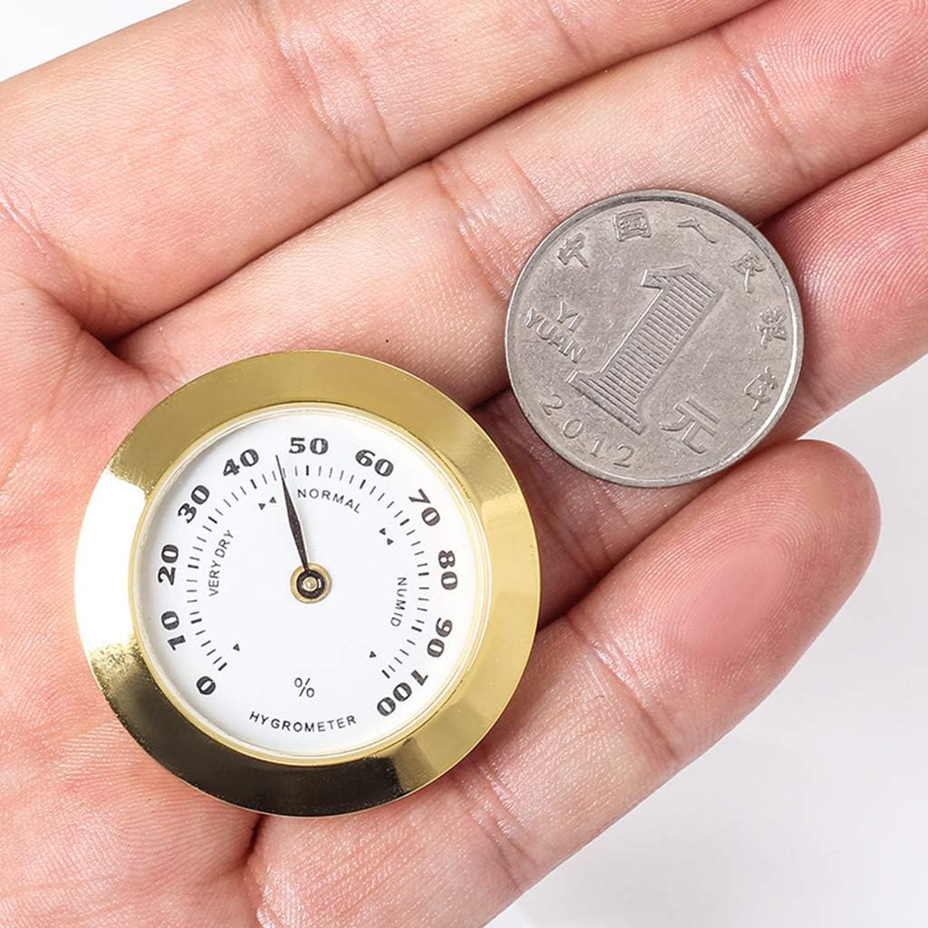 Professional Analog Hygrometer Humidity Calibration Gauge Accurate & Sensitive Moisture Meter Gauge Digital Thermometer Thermostat Logger Probe Sensor Electronic Temperature Controller