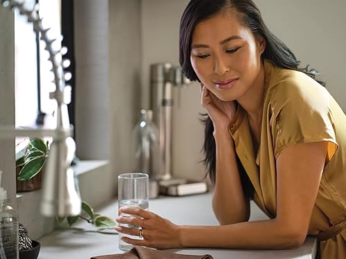 Miniatura 2 de Moen Filtro avanzado negro del reemplazo del carbono del sistema de filtración de agua de la sola etapa debajo del fregadero para F9800, F9820