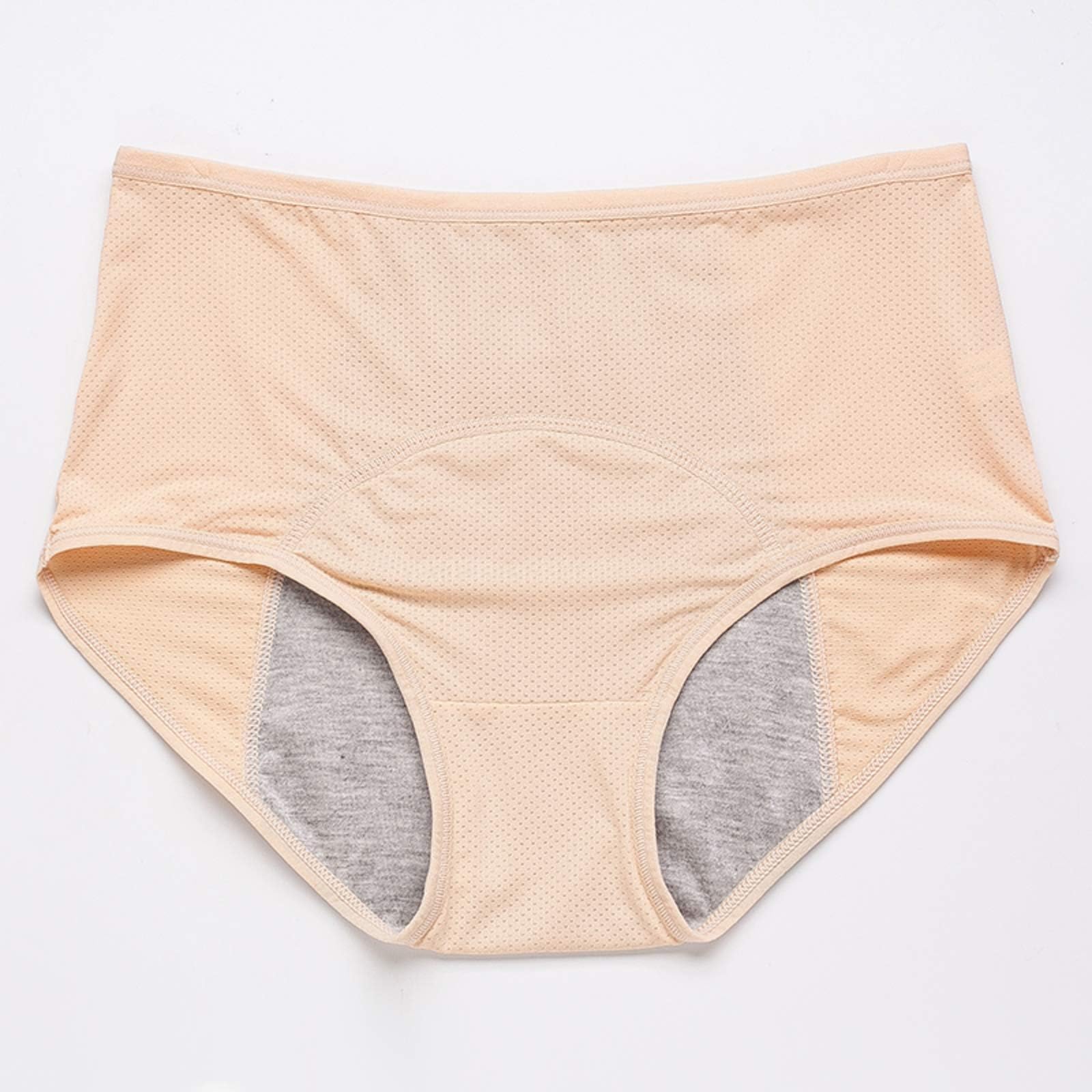 None/BrandLeak Proof Menstrual Panties Physiological Pants Women Underwear Period Cotton Waterproof Briefs Plus Size Female Lingerie